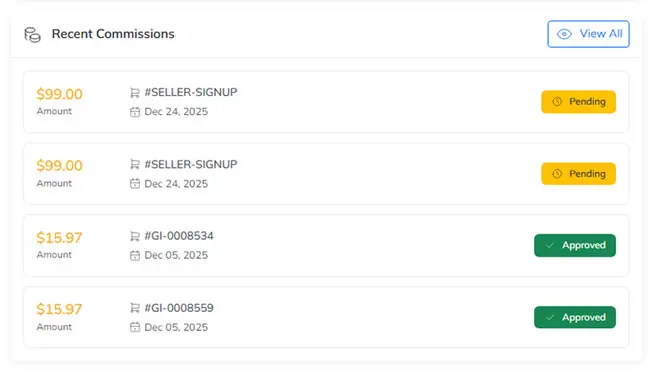 Referral payouts image