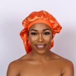 3 Piece Set Wigs And Braids Satin Bonnet