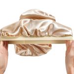 3 Piece Set Wigs And Braids Satin Bonnet