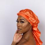 3 Piece Set Wigs And Braids Satin Bonnet
