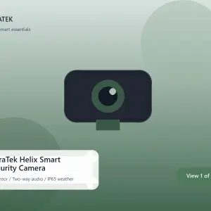 TerraTek Helix Smart Security Camera