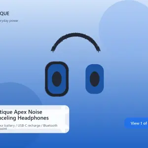 Voltique Apex Noise Canceling Headphones