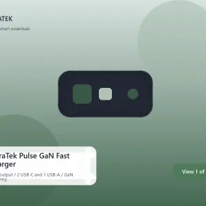 TerraTek Pulse GaN Fast Charger