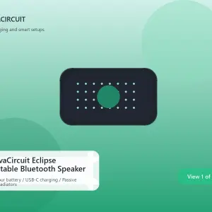 NovaCircuit Eclipse Portable Bluetooth Speaker