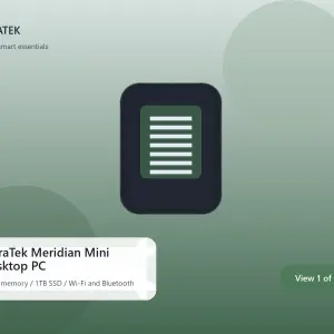 TerraTek Meridian Mini Desktop PC