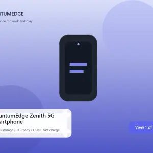 QuantumEdge Zenith 5G Smartphone