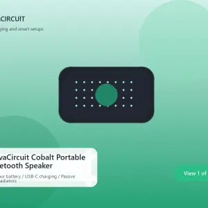 NovaCircuit Cobalt Portable Bluetooth Speaker