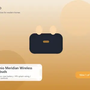 Lumio Meridian Wireless Earbuds