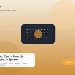 Lumio Zenith Portable Bluetooth Speaker