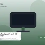 TerraTek Apex 27-Inch LED Monitor