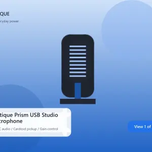 Voltique Prism USB Studio Microphone