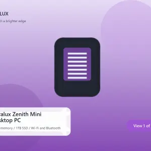 Auralux Zenith Mini Desktop PC