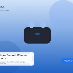 Voltique Summit Wireless Earbuds