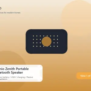 Lumio Zenith Portable Bluetooth Speaker