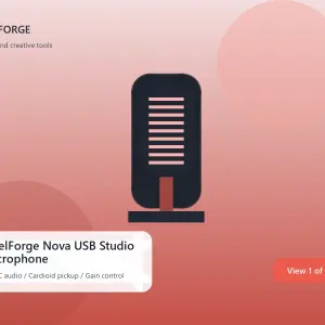 PixelForge Nova USB Studio Microphone