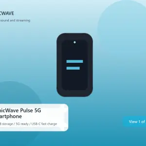 SonicWave Pulse 5G Smartphone