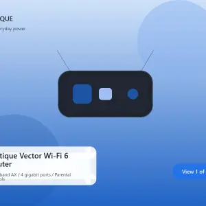 Voltique Vector Wi-Fi 6 Router