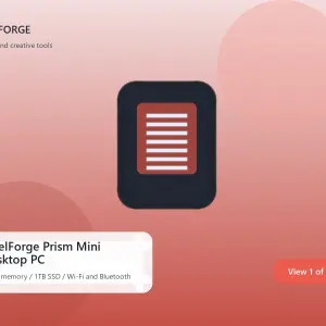 PixelForge Prism Mini Desktop PC
