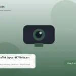 TerraTek Apex 4K Webcam
