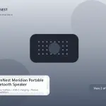CoreNest Meridian Portable Bluetooth Speaker