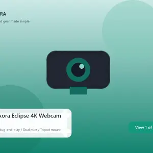 Nexora Eclipse 4K Webcam