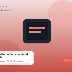 PixelForge Cobalt Android Tablet
