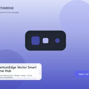 QuantumEdge Vector Smart Home Hub