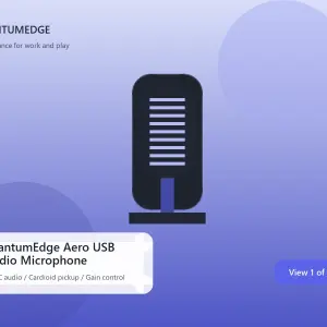 QuantumEdge Aero USB Studio Microphone