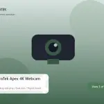 TerraTek Apex 4K Webcam
