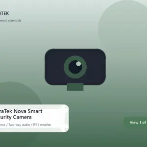 TerraTek Nova Smart Security Camera