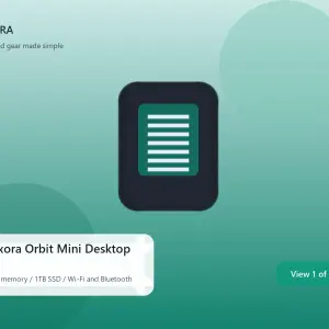 Nexora Orbit Mini Desktop PC