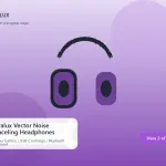 Auralux Vector Noise Canceling Headphones
