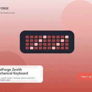 PixelForge Zenith Mechanical Keyboard