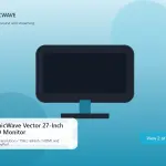 SonicWave Vector 27-Inch LED Monitor