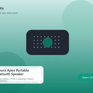 Nexora Apex Portable Bluetooth Speaker