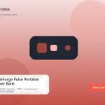 PixelForge Pulse Portable Power Bank