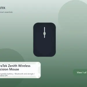 TerraTek Zenith Wireless Precision Mouse