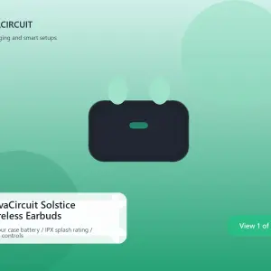 NovaCircuit Solstice Wireless Earbuds