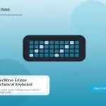 SonicWave Eclipse Mechanical Keyboard