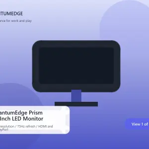 QuantumEdge Prism 27-Inch LED Monitor
