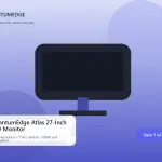QuantumEdge Atlas 27-Inch LED Monitor