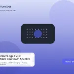 QuantumEdge Helix Portable Bluetooth Speaker