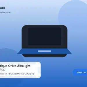 Voltique Orbit Ultralight Laptop