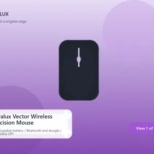Auralux Vector Wireless Precision Mouse
