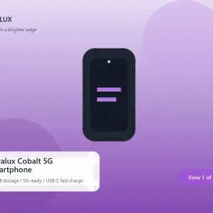 Auralux Cobalt 5G Smartphone