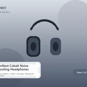 CoreNest Cobalt Noise Canceling Headphones