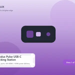Auralux Pulse USB-C Docking Station