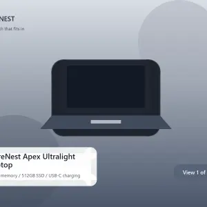 CoreNest Apex Ultralight Laptop