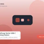 PixelForge Vector USB-C Docking Station
