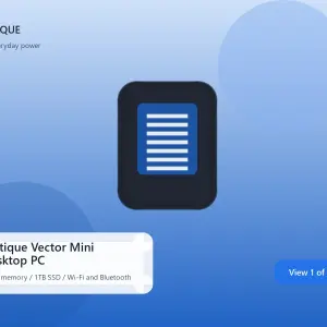 Voltique Vector Mini Desktop PC